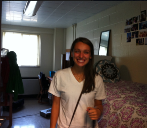 My very first dorm room at the University of Dayton